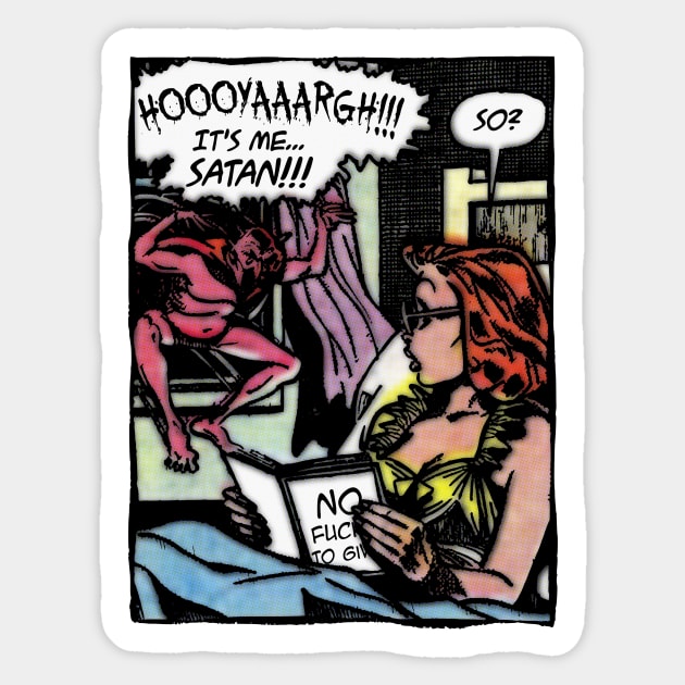 So? Sticker by Doc Multiverse Designs